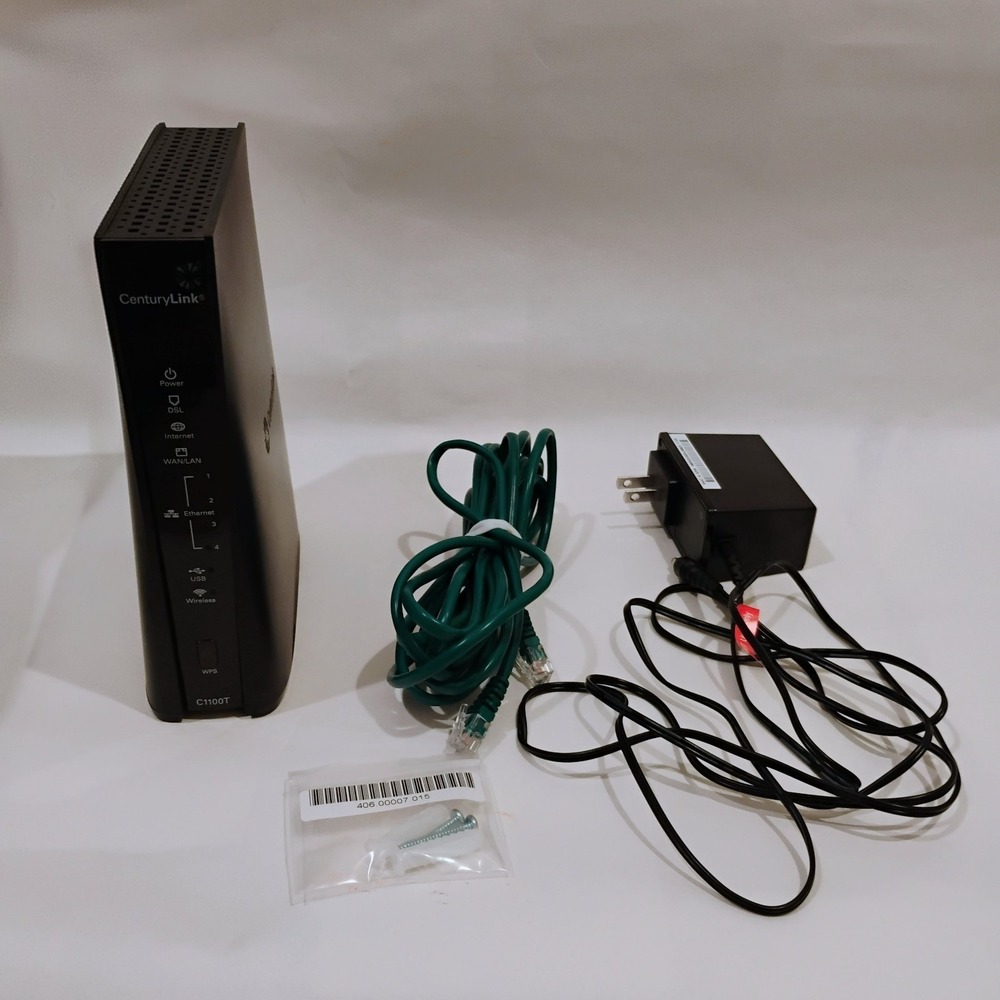 CenturyLink C1100T 802.11n DSL VDSL2 Modem WiFi Wireless Router